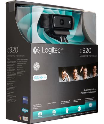 Logitech 960-001055 webcam hd pro c920 - lente cristal full hd - grabaciones 1080p - a - 29637559_5571609325