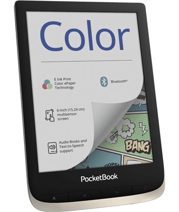 Pocketbook PB633 MOONSILVE color moonsilver e-book libro electrónico 6'' táctil a color hd - 79862885_5751130307