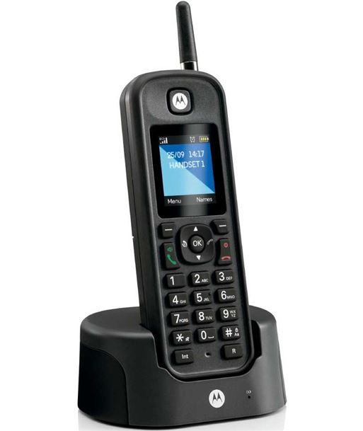 Motorola O201 NEGRO teléfono inalámbrico resistente de largo alcance - O201 NEGRO