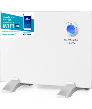 Orbegozo REW500 panel radiante 600w wifi apto baño blanco - ORBREW500