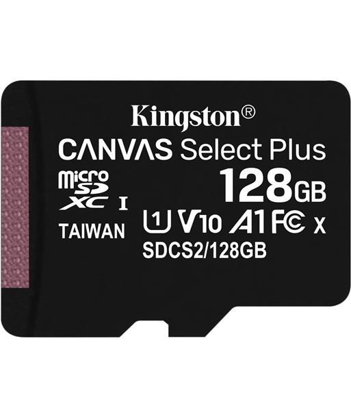 Ngs SDCS2/128GBSP tarjeta microsd xc kiton canvas select plus - 128gb - clase 10 - 100mb/s - SDCS2128GBSP