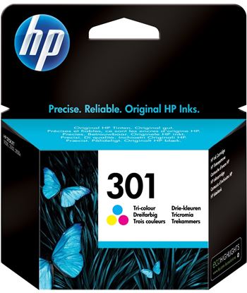 Hp CH562EEABE cartucho tinta 301 combo 2-pack negro-tricolor - CH562EEABE