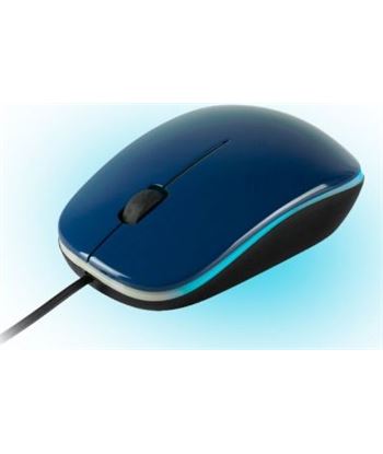 Ngs ADDICTBLUE ratón con cable addict blue - 1000dpi - 2 botones + scroll - iluminació - NGS-MOU ADDICTBLUE