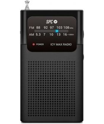 Spc 4588N radio portátil icy max/ negra Radio - SPC-RADIO ICY MAX