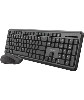 Trust 23944 kit teclado + ratón inalámbricos ody Teclados - 23944