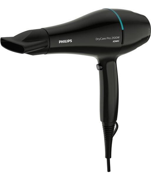 Secador Philips drycare pro bhd272/ 2100w/ negro y verde lago/ 1 accesorio BHD272/00 - BHD27200