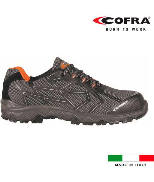 Cofra zapato de seguridad cyclette black s1 p src talla 43 8023796528499 - 80441