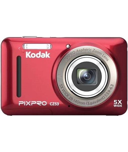 Kodak CZ53RD cámara digital pixpro cz53/ 16mp/ zoom óptico 5x/ roja - KOD-CAMARA CZ53RD