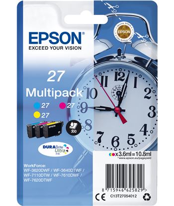 Epson C13T27054022 multipack tintas 27 durabrite 3 - C13T27054022