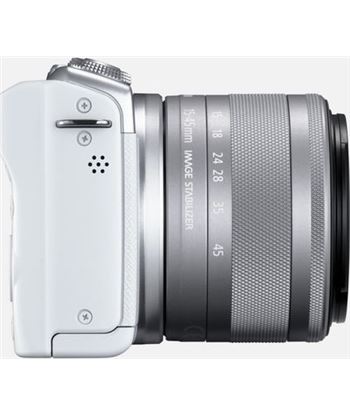 Canon EOS M200 WH M15 eos m200 blanca/cámara compacta 24.1mp + vídeo 4k/wi-fi/bluetooth/obj - 75615593_9237124368