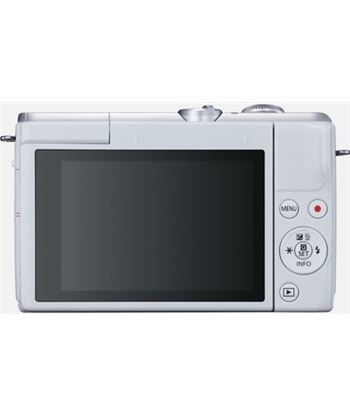 Canon EOS M200 WH M15 eos m200 blanca/cámara compacta 24.1mp + vídeo 4k/wi-fi/bluetooth/obj - 75615593_0891608973