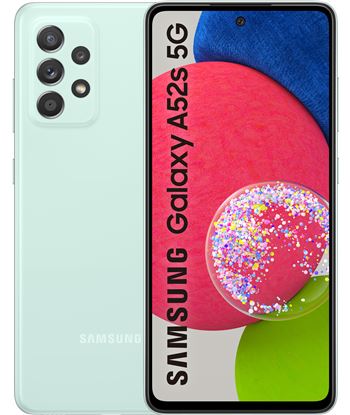 Samsung SM-A528BLGDEUB smartphone galaxy a52s 5g 6/128 green - A528B 6-128 GREE SP