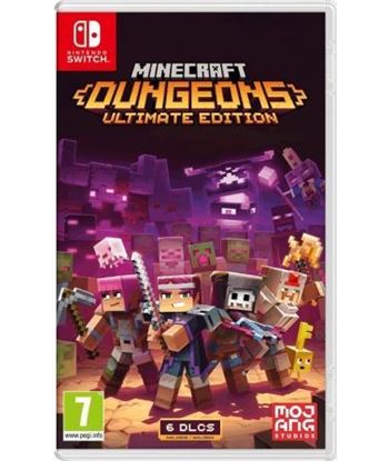 Nintendo 10008748 juego para consola switch minecraft dungeons: ultimate edition - 10008748