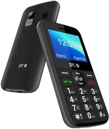 Telecom 2324N teléfono móvil spc fortune 2 para personas mayores/ negro - SPC-TEL FORTUNE2 BK