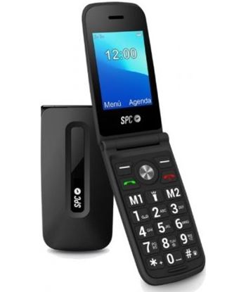 Telecom 2325N teléfono móvil spc titan para personas mayores/ negro - SPC-TEL TITAN BK