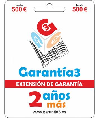 Garantia G2ES500 3 años de oficial +2 de extra Extensiones garantía - G2ES500