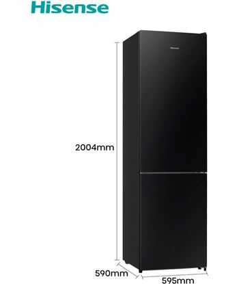 Hisense RB440N4GBD frigorigico combi 200.4x59.5x59cm d negro/acero crista - 6921727062802-4