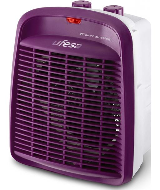 Ufesa PERSEIPURPLE calefactor persei purple 2000w, 3 niveles de - 8422160055058