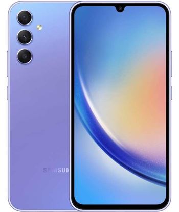 Samsung SM_A346BLVEEUB teléfono libre galaxy a34 16.76cm (6.60'') 8/256 gb violeta - SM-A346BLVEEUB
