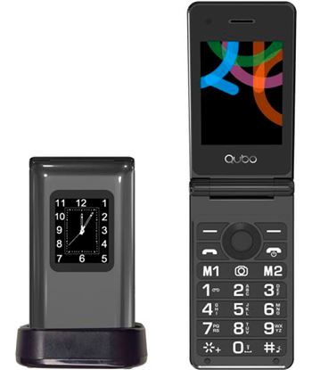 Qubo X_28BKC teléfono libre x-28 7 11 cm (2 8'') con cámara negro - ImagenTemporalnuevoelectro.com