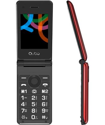 Sin X_28RD teléfono libre qubo x-28 7 11 cm (2 8'') con cámara rojo - ImagenTemporalnuevoelectro.com