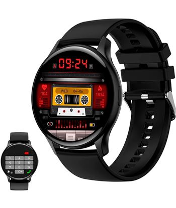 Ksix BXSW16N smartwatch core amoled negro RELOJES PULSERAS - ImagenTemporalnuevoelectro.com