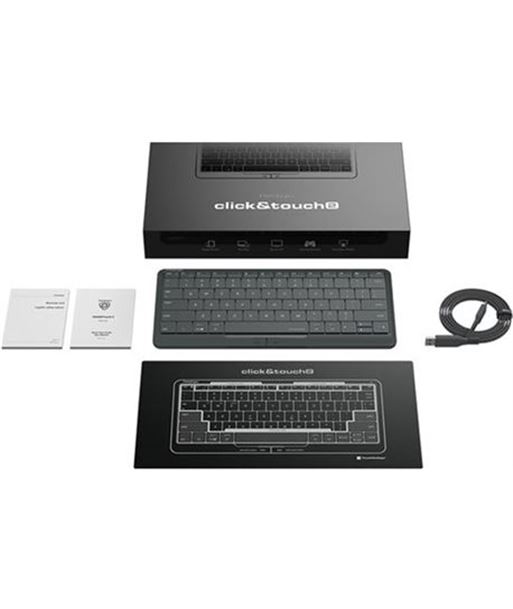 Informatica A0037519 teclado mac/w prestigio-clevetura wireless click touch 2 - A0037519