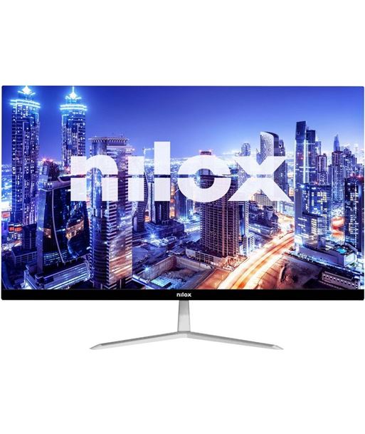 Nilox MN53414238 monitor nxm24fhd01 23 8'' led fhd hdmi vga negro plata - NXM24FHD01