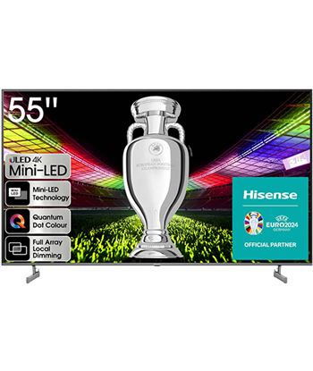 Hisense +29038 #14 55u6kq televisor mini-led smart tv 55'' uhd 4k hdr - 82276