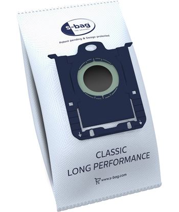 Aeg GR201SM pack de 12 bolsas s-bag classic long performance compatibles con gama vx9 vx8 vx7 vx6 y vx4 - + 1 filtro motor 90016