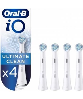 Braun IOCW_4FFS_W oral b io ultimate clean cabezales de recambio pack de 4 unidades - 000502710037