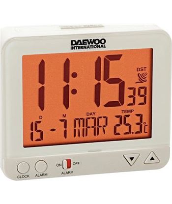 Daewoo DCD200W radio reloj despertador daewo Otros - 8413240574637