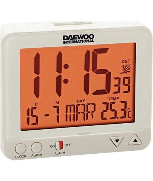 Daewoo DCD200W radio reloj despertador daewo Otros - 8413240574637