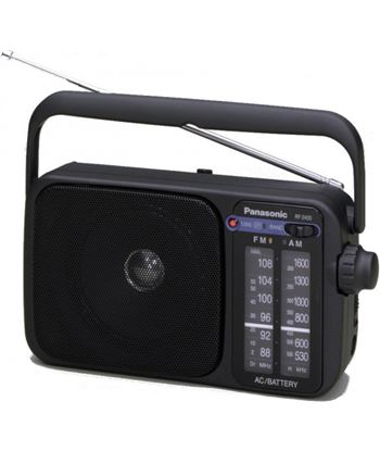 Panasonic RF_2400DEG_K radio rf-2400deg-k negra rf2400degk - PANRF_2400DEG_K