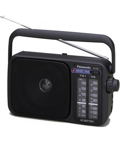 Panasonic RF_2400DEG_K radio rf-2400deg-k negra rf2400degk - PANRF_2400DEG_K