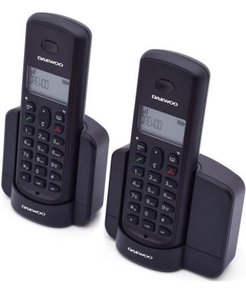 Daewoo DW0087 pack 2 dect dtd-1350 negro dae Telefonía doméstica - DAEDW0087  JPEG