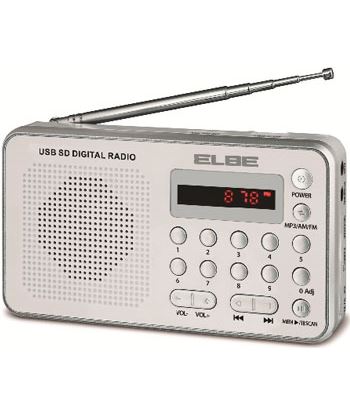Elbe RF49 radio digital portátil con lector usb+sd, rf4 usb - 8435141904399