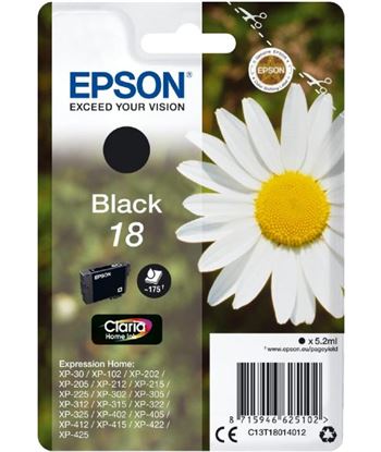 Epson C13T18014012 tinta negra 18 claria home eps Consumibles - EPSC13T18014012