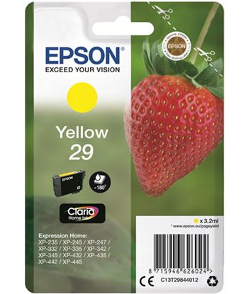 Epson C13T29844012 tinta 29 claria home amarillo eps - EPSC13T29844012