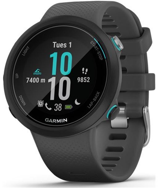 Garmin SWIM 2 BLACK GR swim 2 negro con correa gris 42mm smartwatch diseñado para el agua 5 - +21543