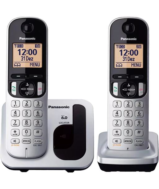 Panasonic KX_TGC212SPS telefono inal kx-tgc212sps 1.6'' duo gris/negro - KX_TGC212SPS