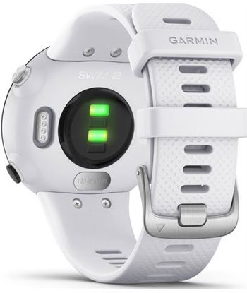 Garmin SWIM 2 WHITESTO swim 2 negro con correa blanca piedra 42mm smartwatch diseñado para - 76458894_1510141075