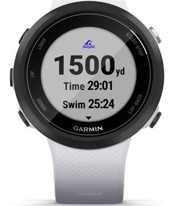 Garmin SWIM 2 WHITESTO swim 2 negro con correa blanca piedra 42mm smartwatch diseñado para - 76458894_1094938174