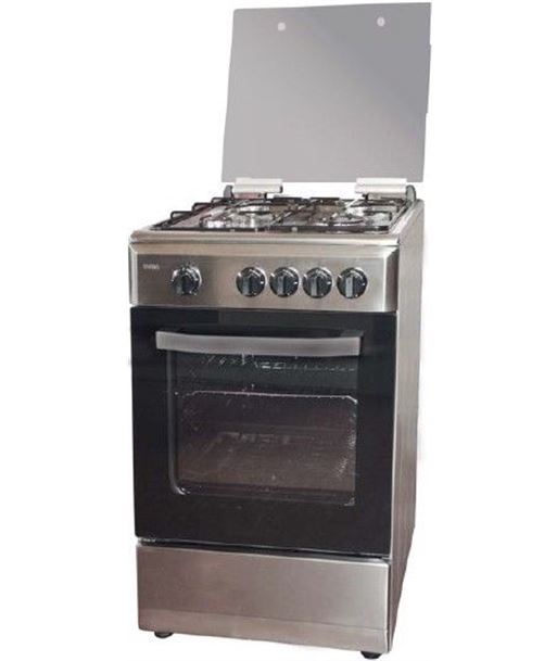 Svan SVK5500EX cocina 4 fuegos 50x55 cm gas butano, cocina inox - SVK5500EX