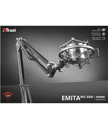 Trust 22563 brazo para micrófono gaming gxt 253 emite - diseño giratorio 360º - c - 53715358_2769675280