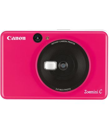 Canon ZOEMINI C BUBBL zoemini c rosa chicle cámara 5mpx impresora instantánea 5x7.6cm - +20753