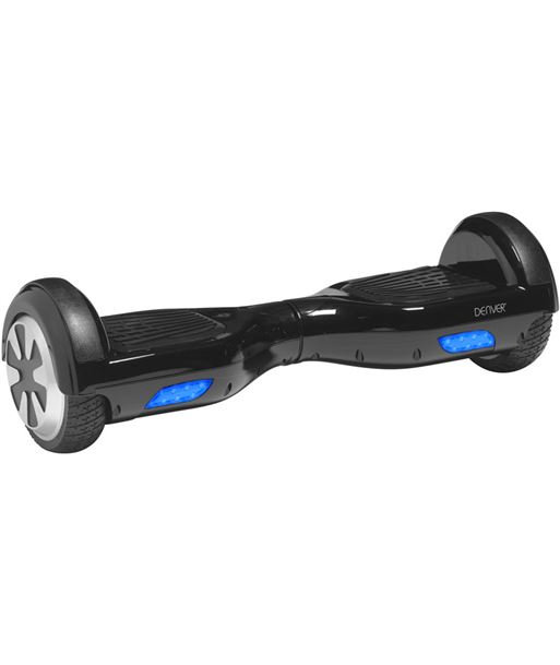 Denver DBO-6550_BLACK hoverboard, patín eléctrico doble motor (350 wts cada uno) doble sistema de dbo-6550black - DBO-6550_BLACK