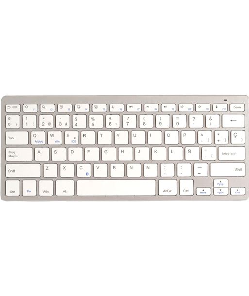 gran descuento de Apple DYNAMIC COMPACT subblim plata teclado inalámbrico bluetooth slim 6mm grosor