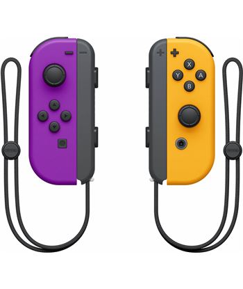 Nintendo 10002888 mando joy-con (set izquierda/derecha) morado neon / naranja neon - NIN-MANDO SWITCH JOYC LN